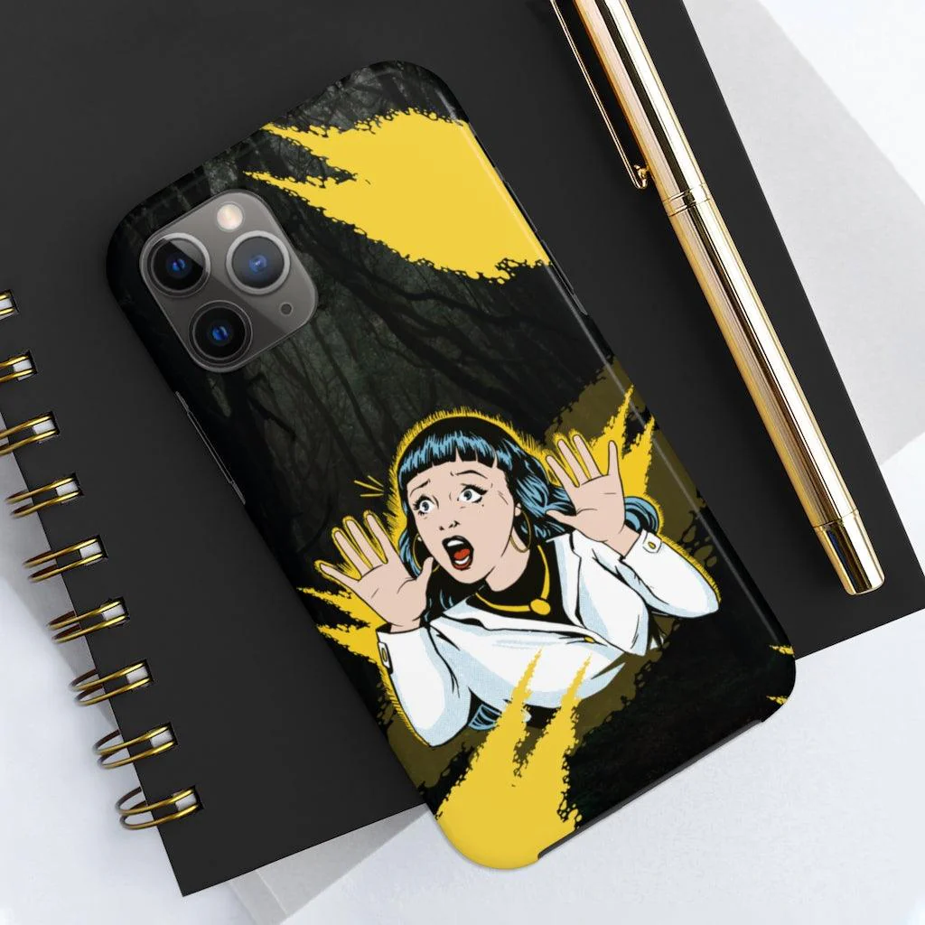 Jump Scare Tactics Dark Forest Tough Phone Case - Image 12