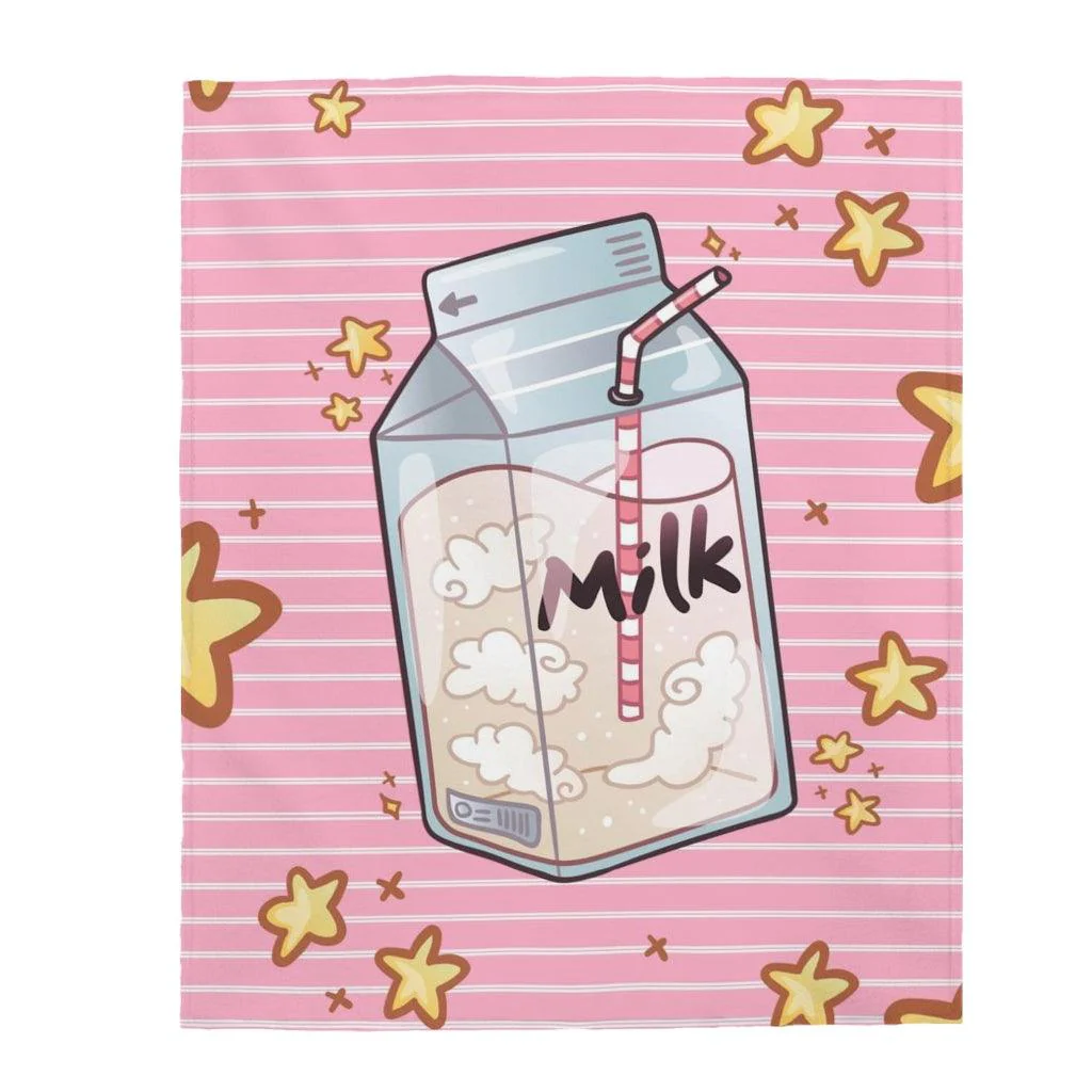 Kawaii Sweet Cloud Milk Anime Blanket - Image 6