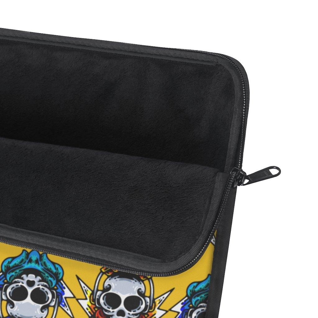 Lala Skull Heads Laptop Sleeve - Image 3