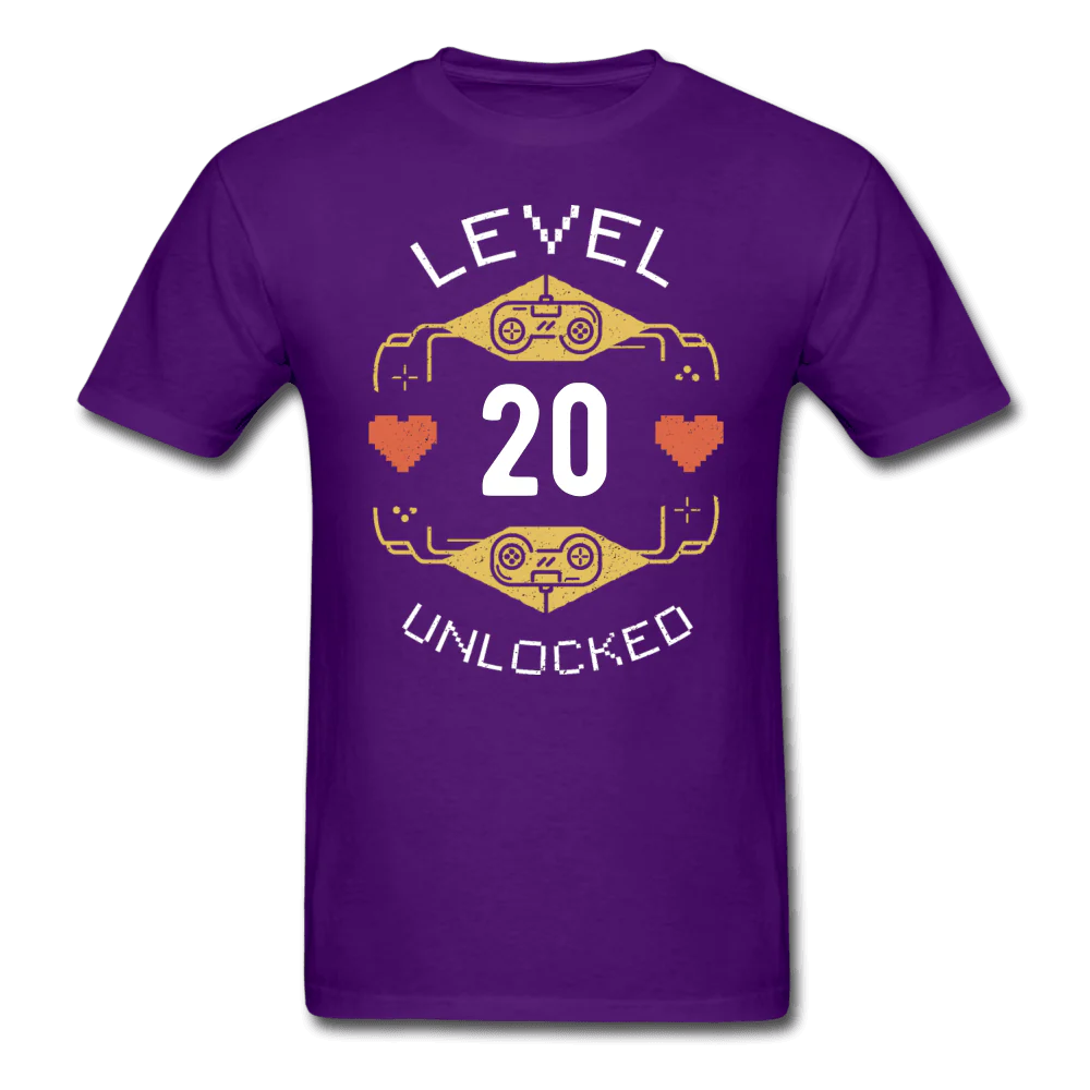 Level Unlocked Personalize Unisex T-Shirt - Image 3