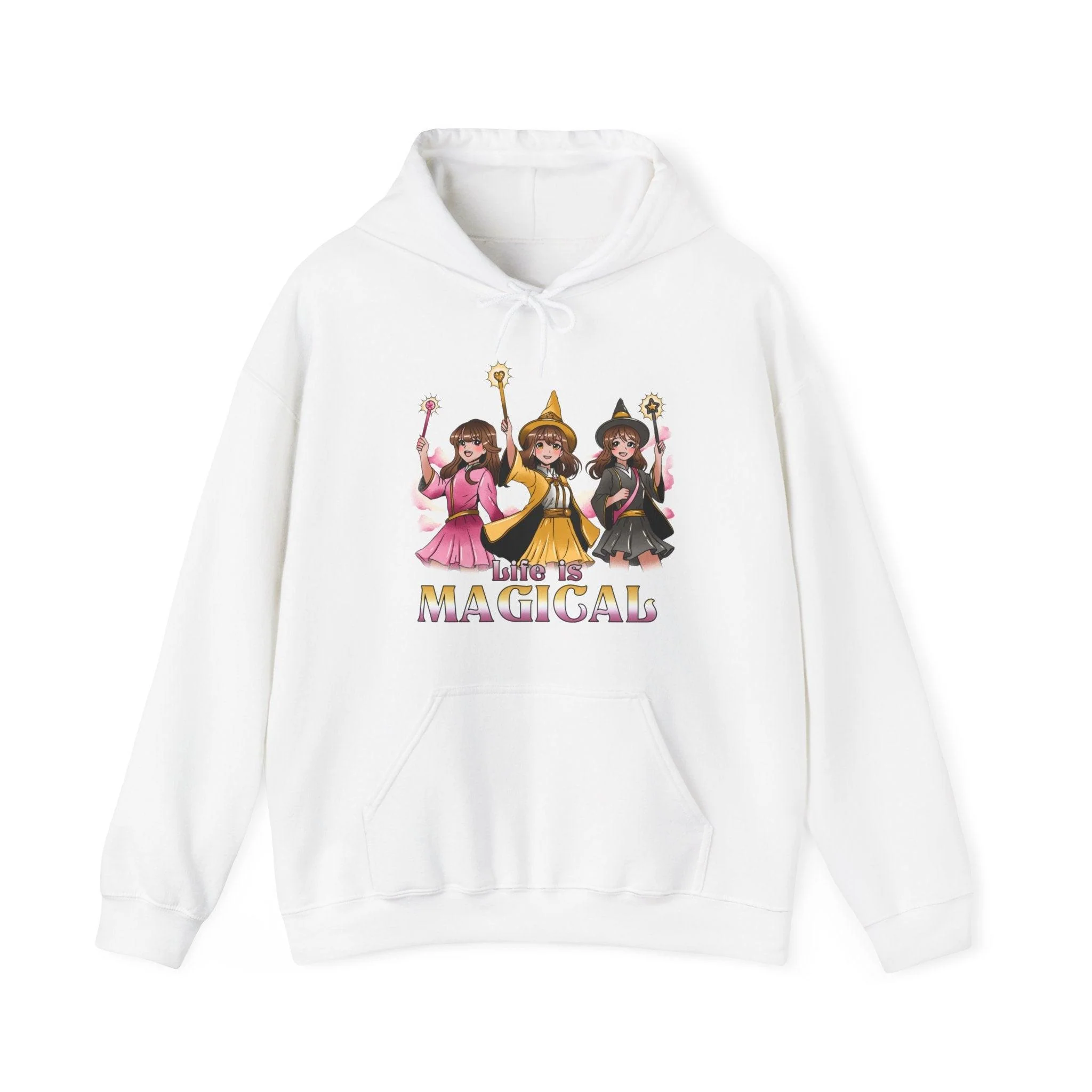 Life is Magical Anime Magical Girl Hoodie