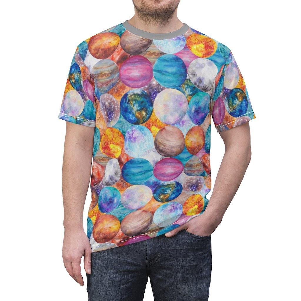 Losing My Marbles Planets Unisex Shirts - Image 2