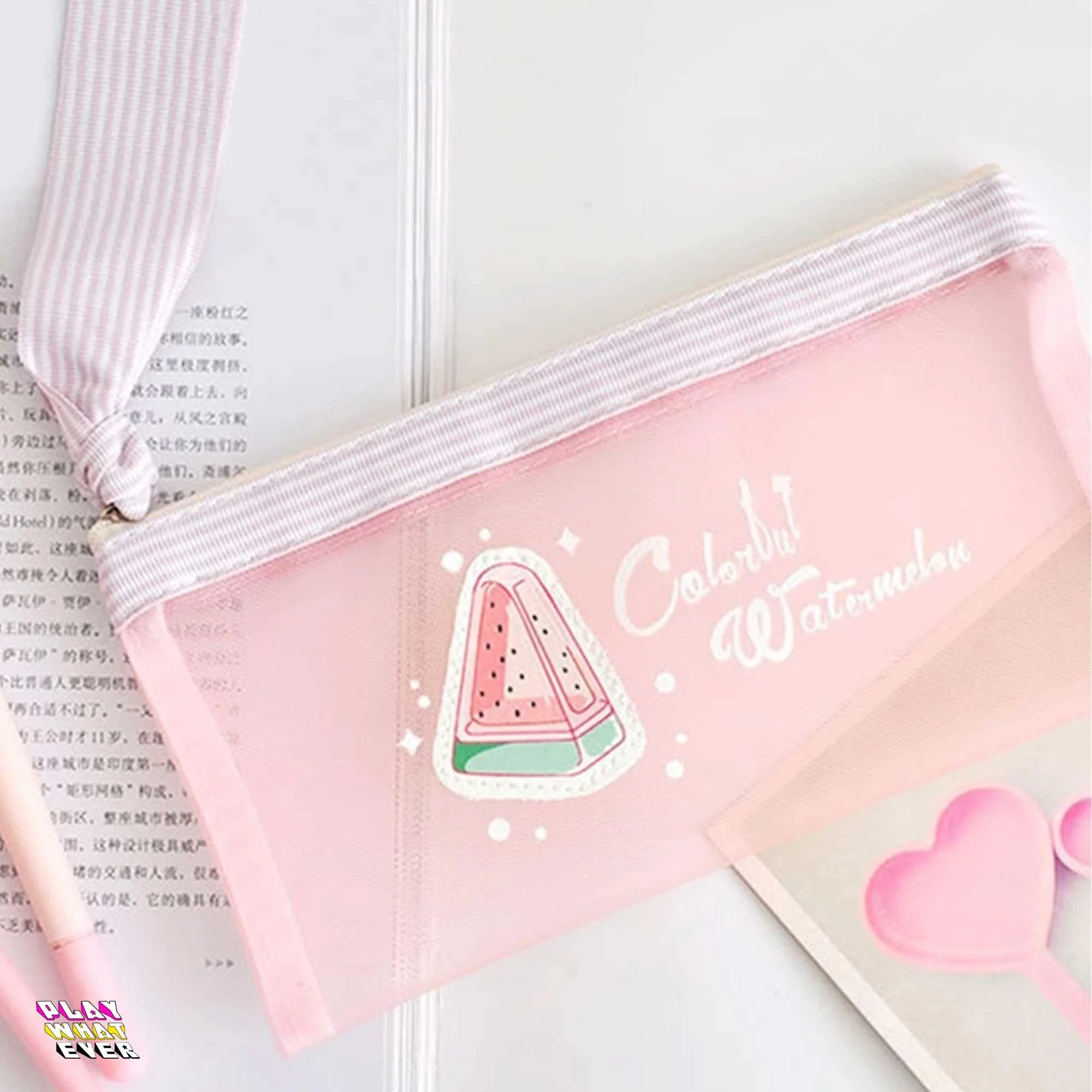Lovely Fruit Pattern Sweet Summer Pencil Case - Image 4