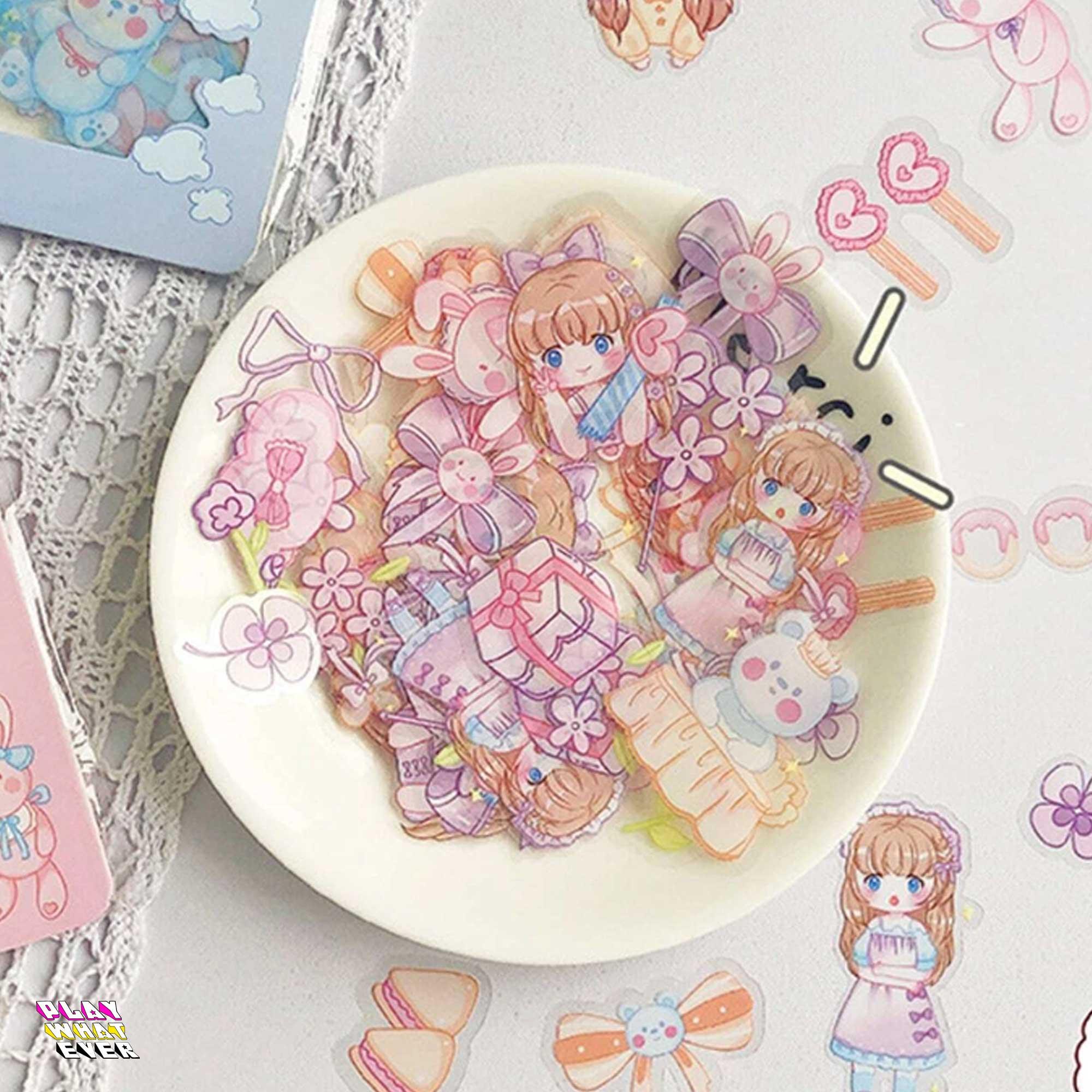 Lovely Girl Play Time Sticker Pack - Image 2