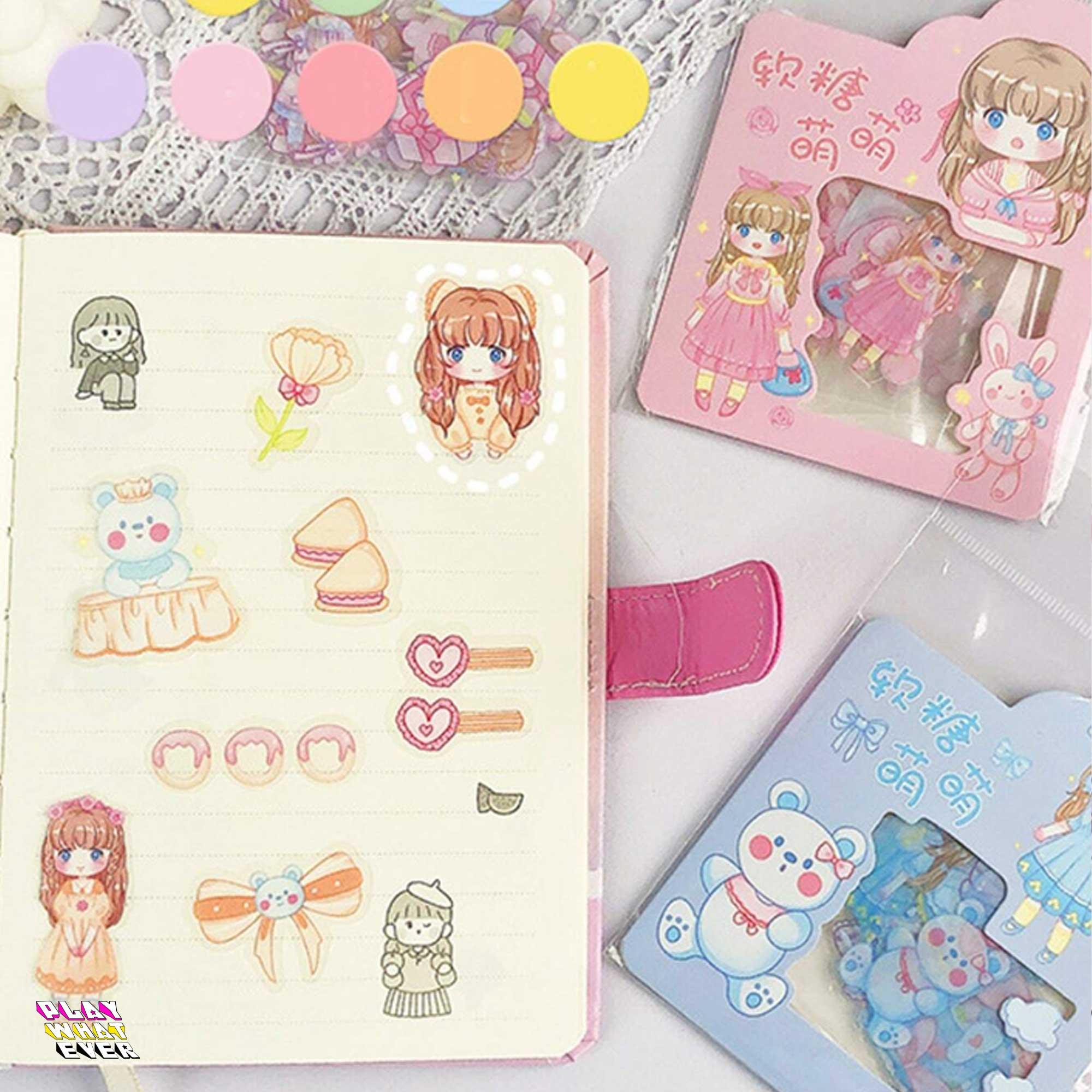 Lovely Girl Play Time Sticker Pack - Image 3
