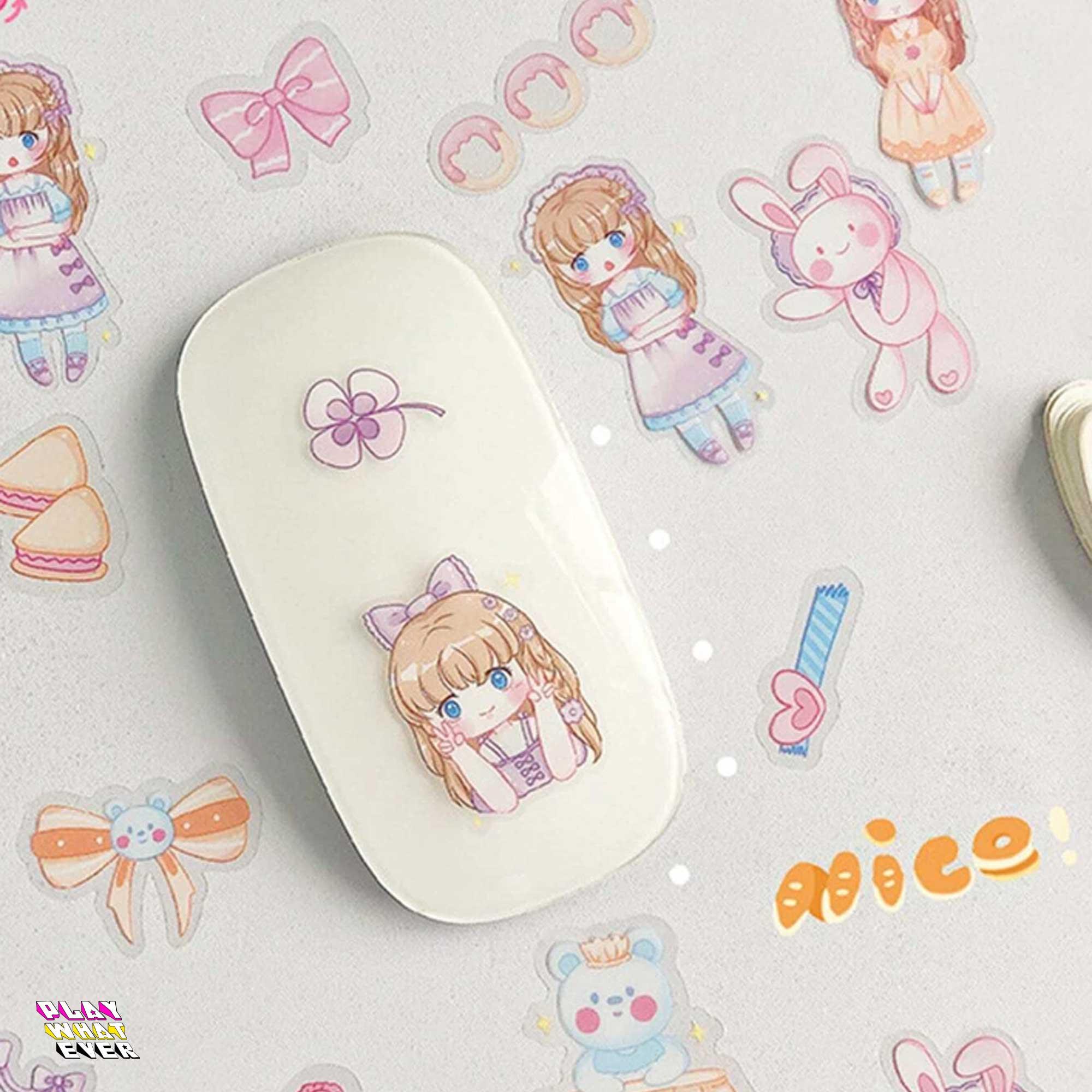 Lovely Girl Play Time Sticker Pack - Image 4