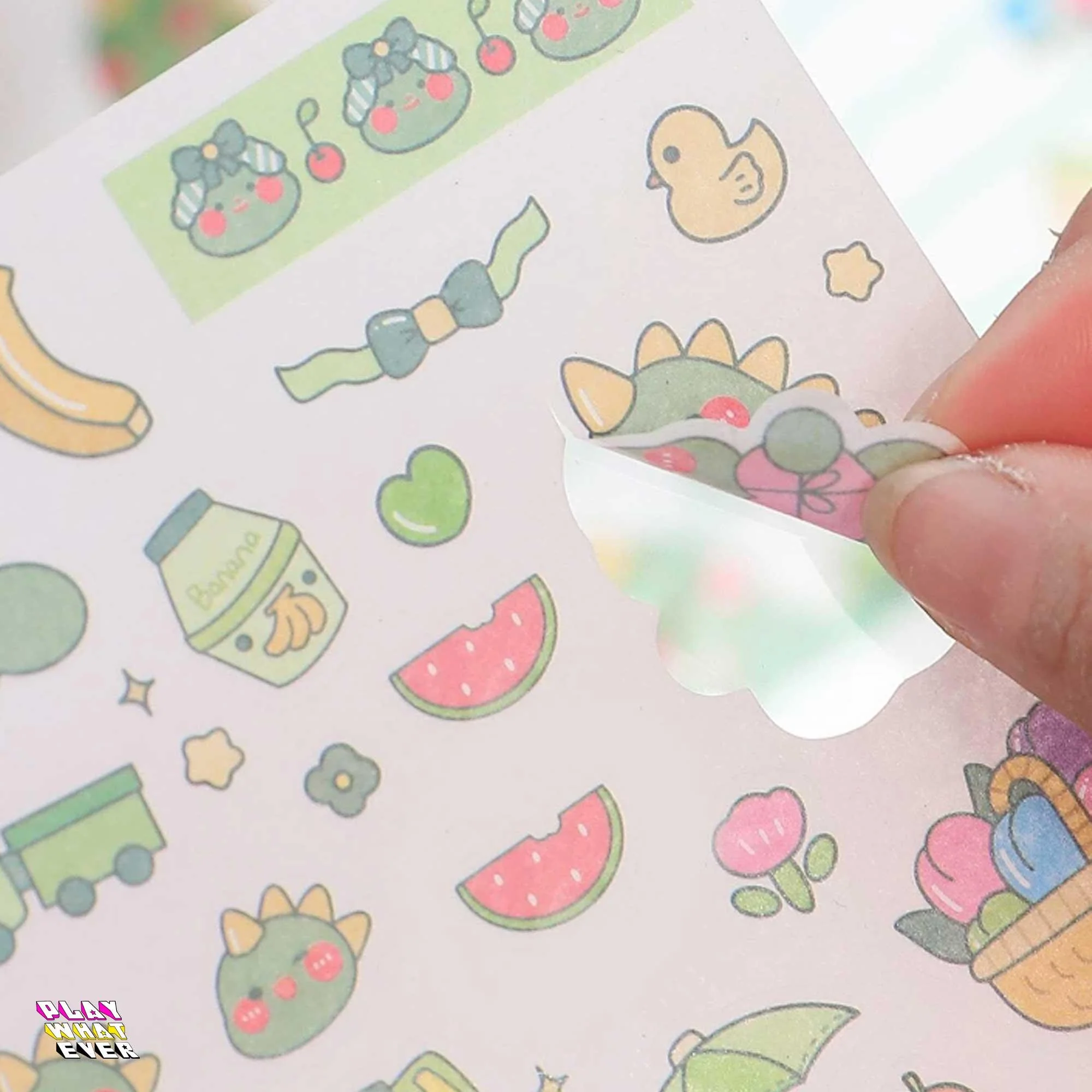 Lovely Holiday Cute Fun Together Washi Sticker Sheets (4PK) - Image 6
