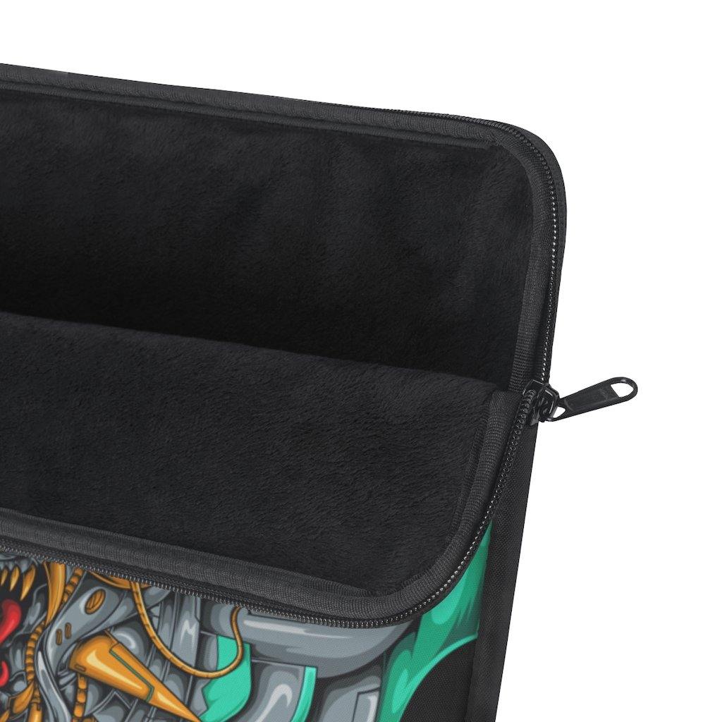 Mecha Dragon Emerald Laptop Sleeve - Image 9