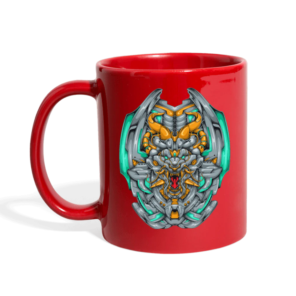 Mecha Dragon Emerald Mug - Image 6