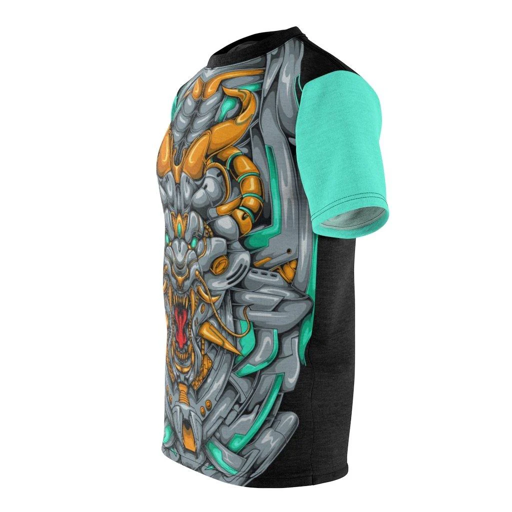 Mecha Dragon Emerald Unisex Shirt - Image 6