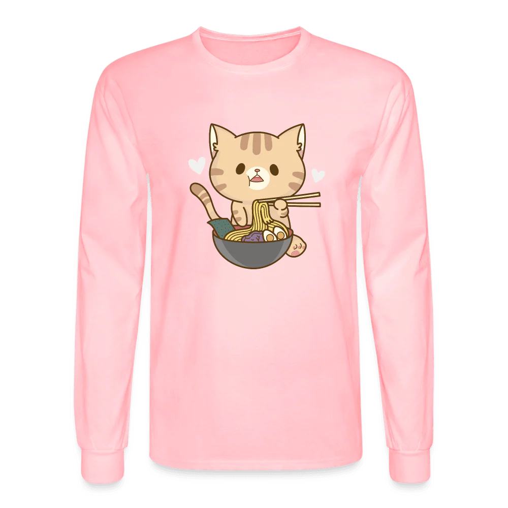 Meow Loves Ramen Long Sleeve T-Shirt - Image 5