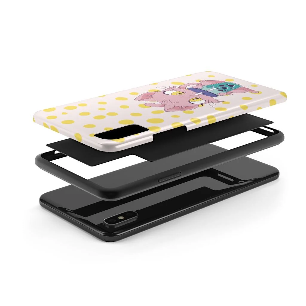 Meow Time for Boba! Tough Phone Case - Image 4