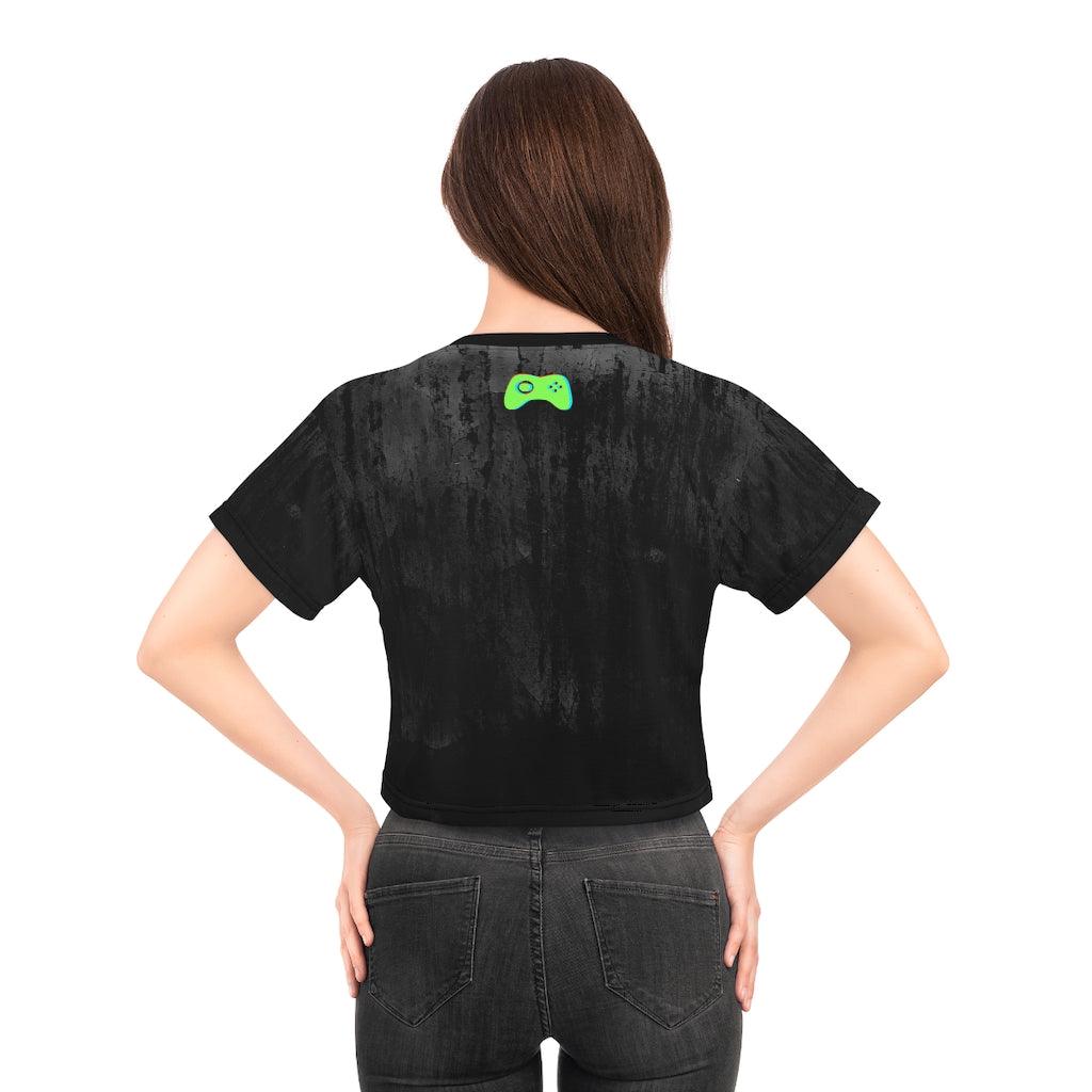Midnight Game Life Gamer Crop Tee - Image 15