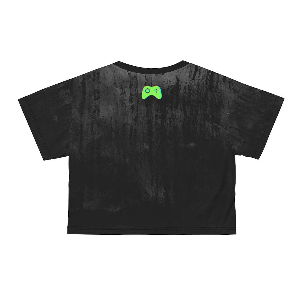 Midnight Game Life Gamer Crop Tee - Image 21