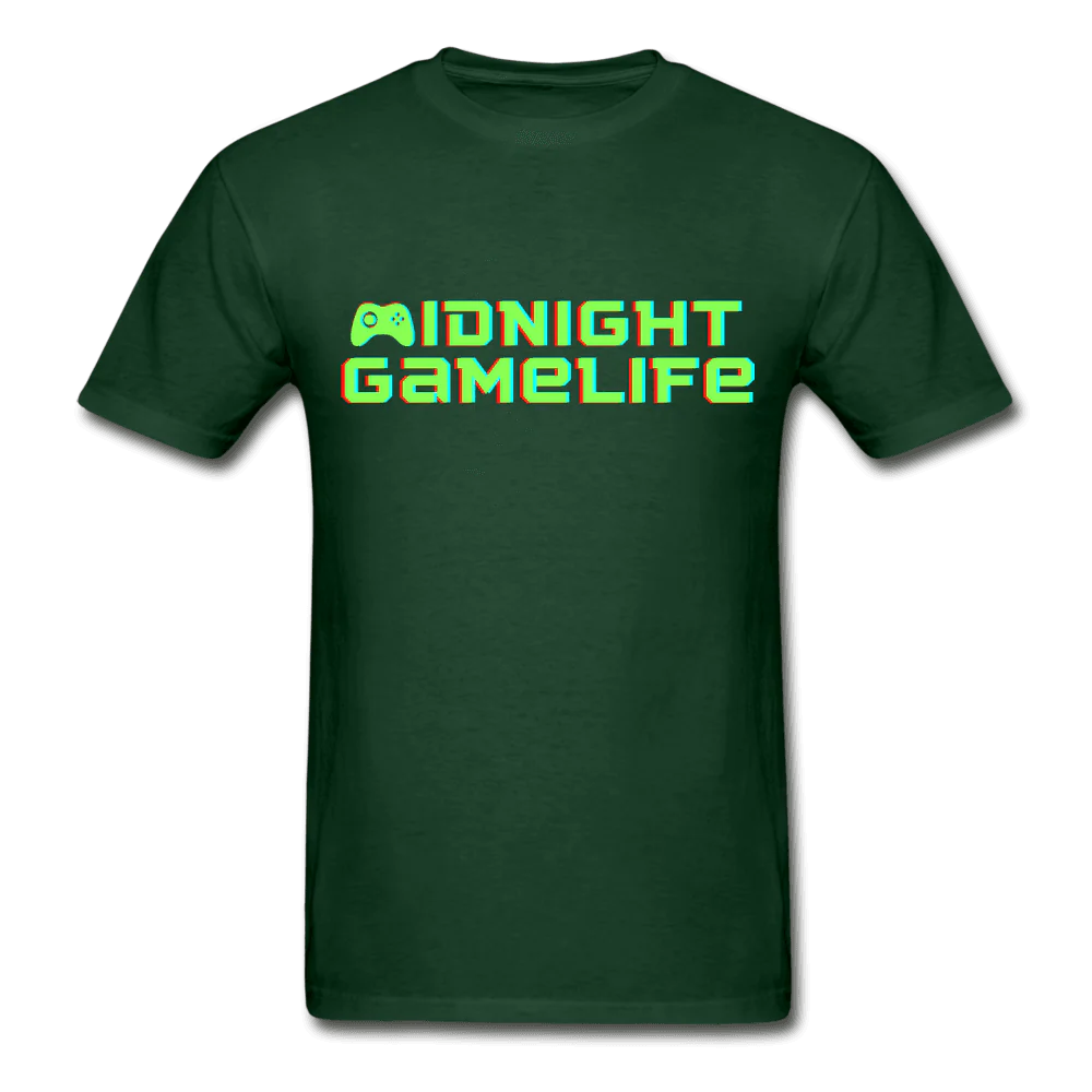Midnight Game Life Ultra Cotton Gamer T-Shirt - Image 4