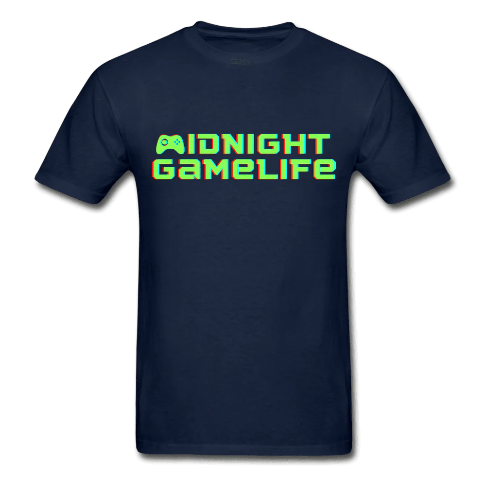 Midnight Game Life Ultra Cotton Gamer T-Shirt - Image 8