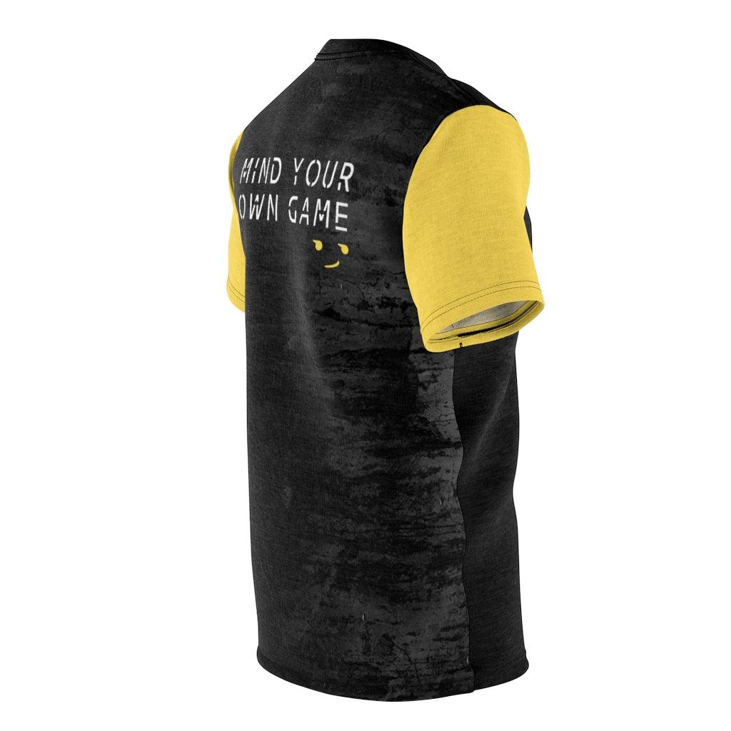 Mind Your Own Game Sarcastic Emoji Tee - Image 5