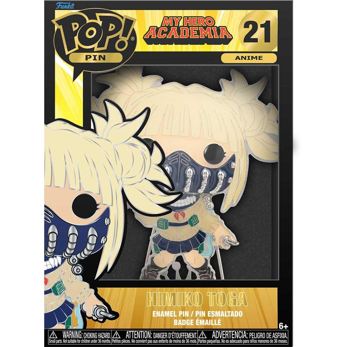 My Hero Academia Himiko Toga Large Enamel Pop! Pin - Image 3
