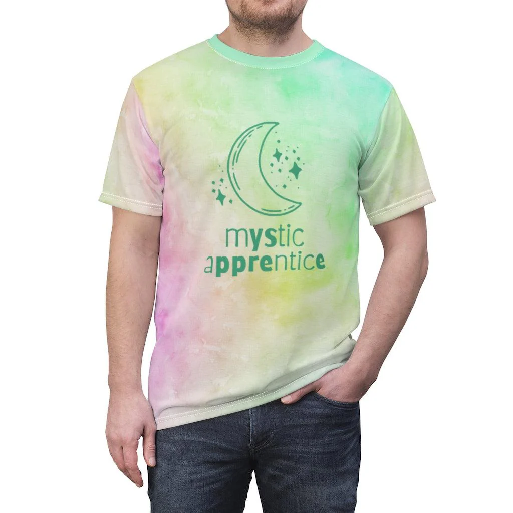 Mystic Apprentice Moon Unisex AOP Shirt - Image 2