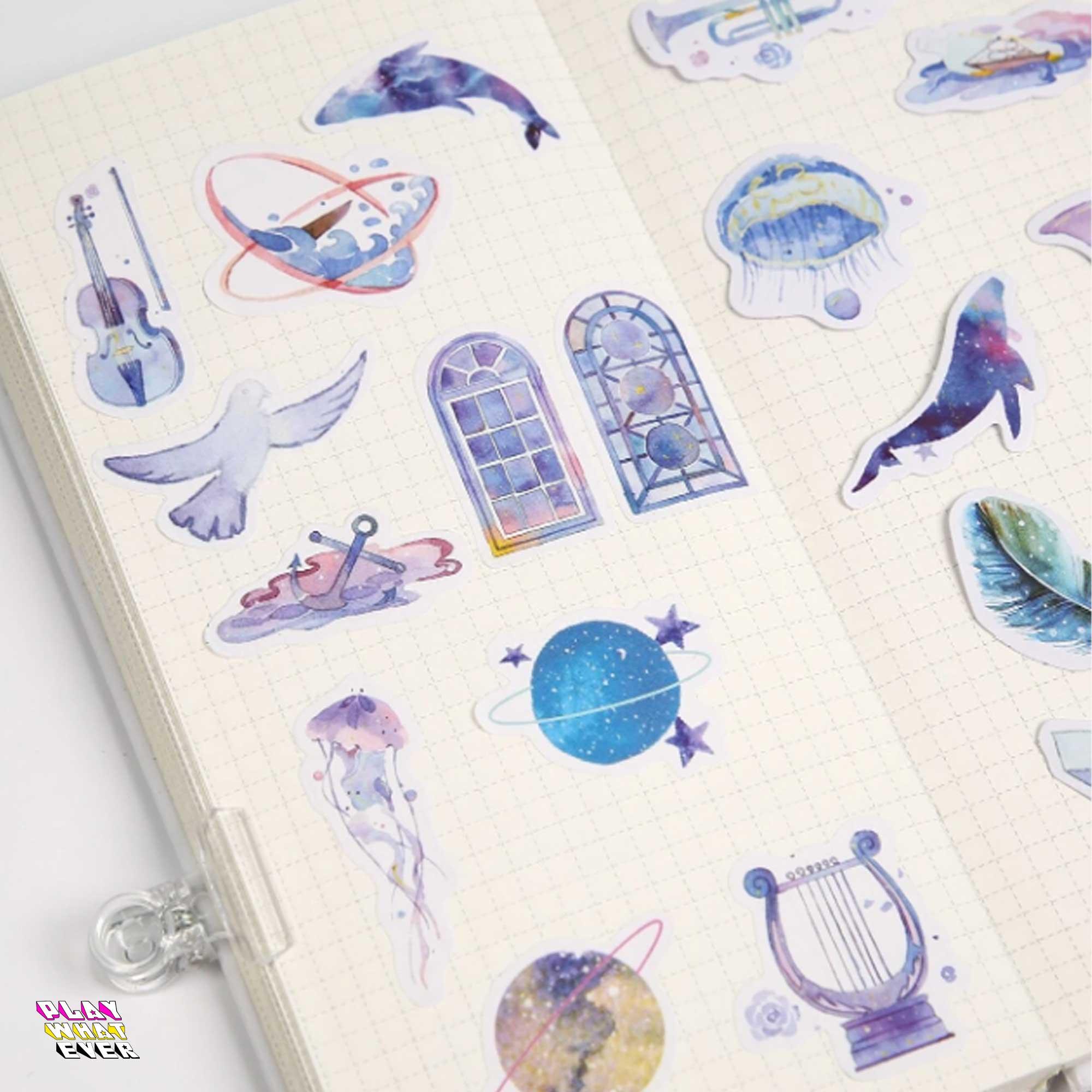 Mythical Galaxy Astrology Aurora Sticker Pack