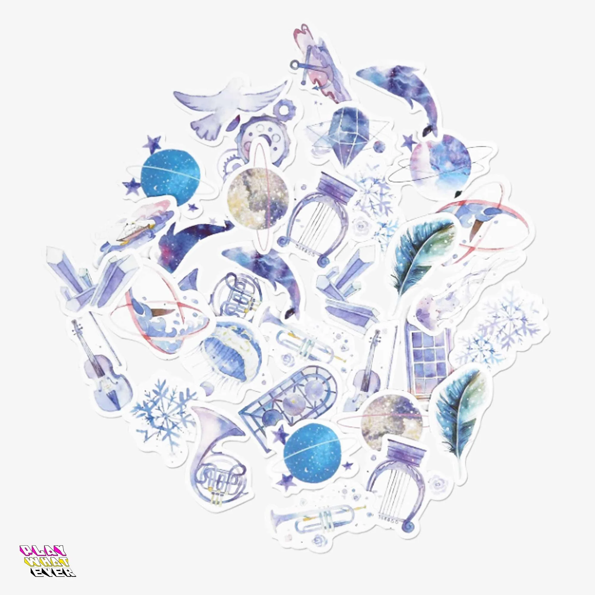 Mythical Galaxy Astrology Aurora Sticker Pack - Image 3
