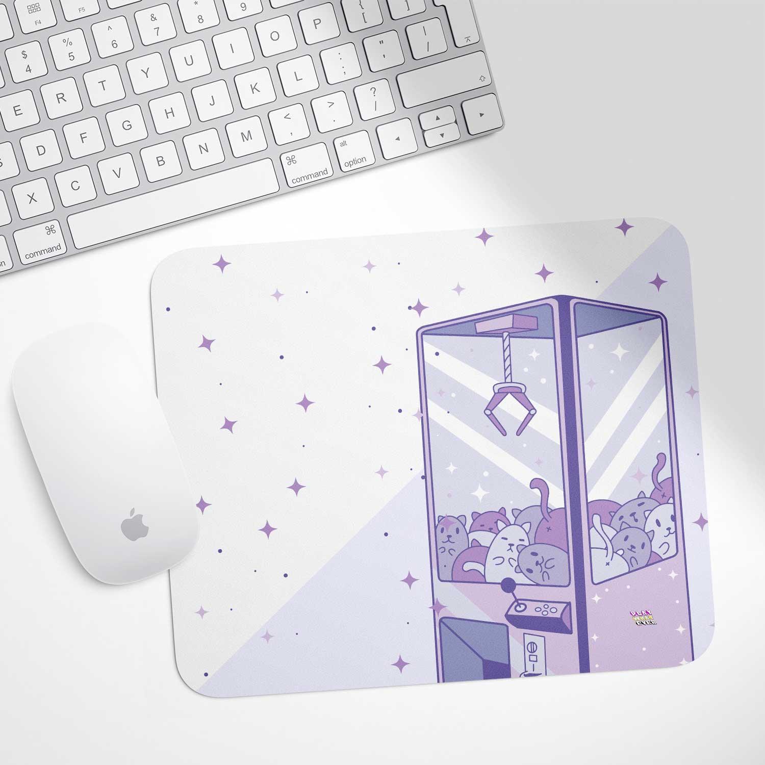 Neko Cat Claw Machine Toy Kawaii Mouse Pad - Image 2