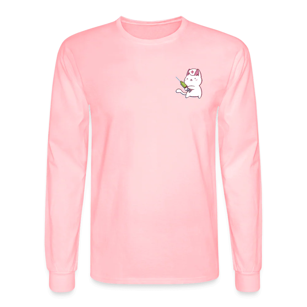 Nurse Cat to the Rescue Long Sleeve T-Shirt - Image 4