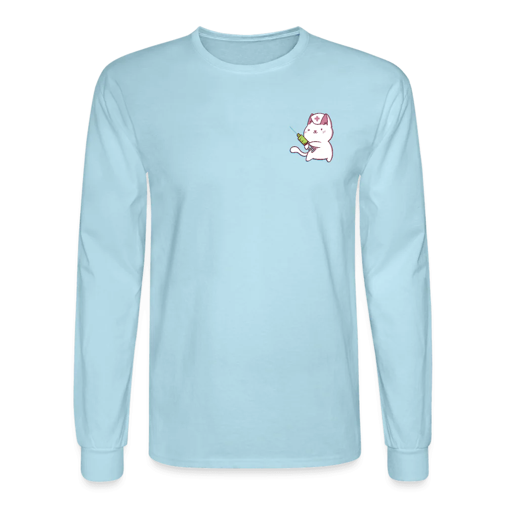 Nurse Cat to the Rescue Long Sleeve T-Shirt - Image 5