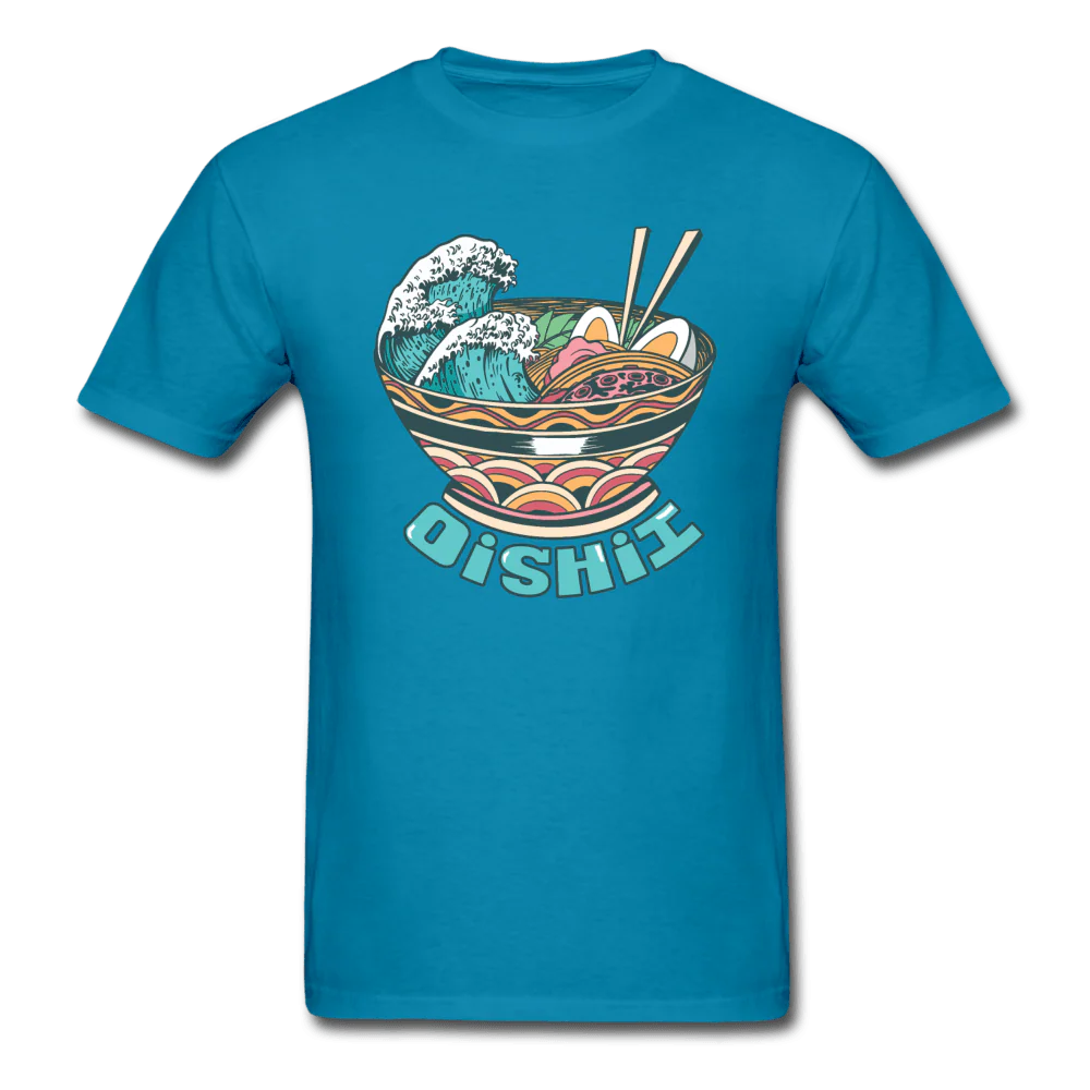 Oishii Desu! Ramen Ocean Unisex T-Shirt - Image 4