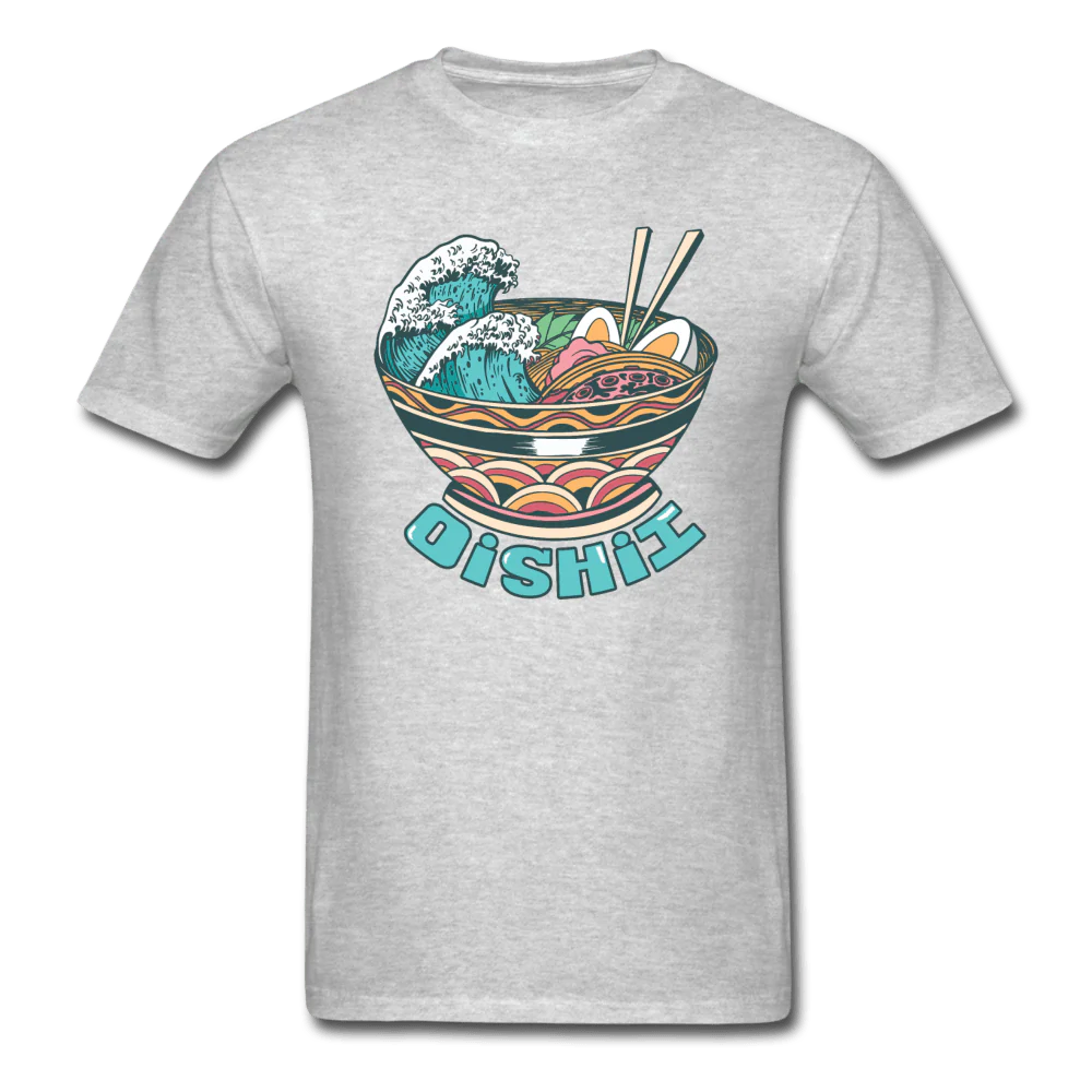 Oishii Desu! Ramen Ocean Unisex T-Shirt - Image 6