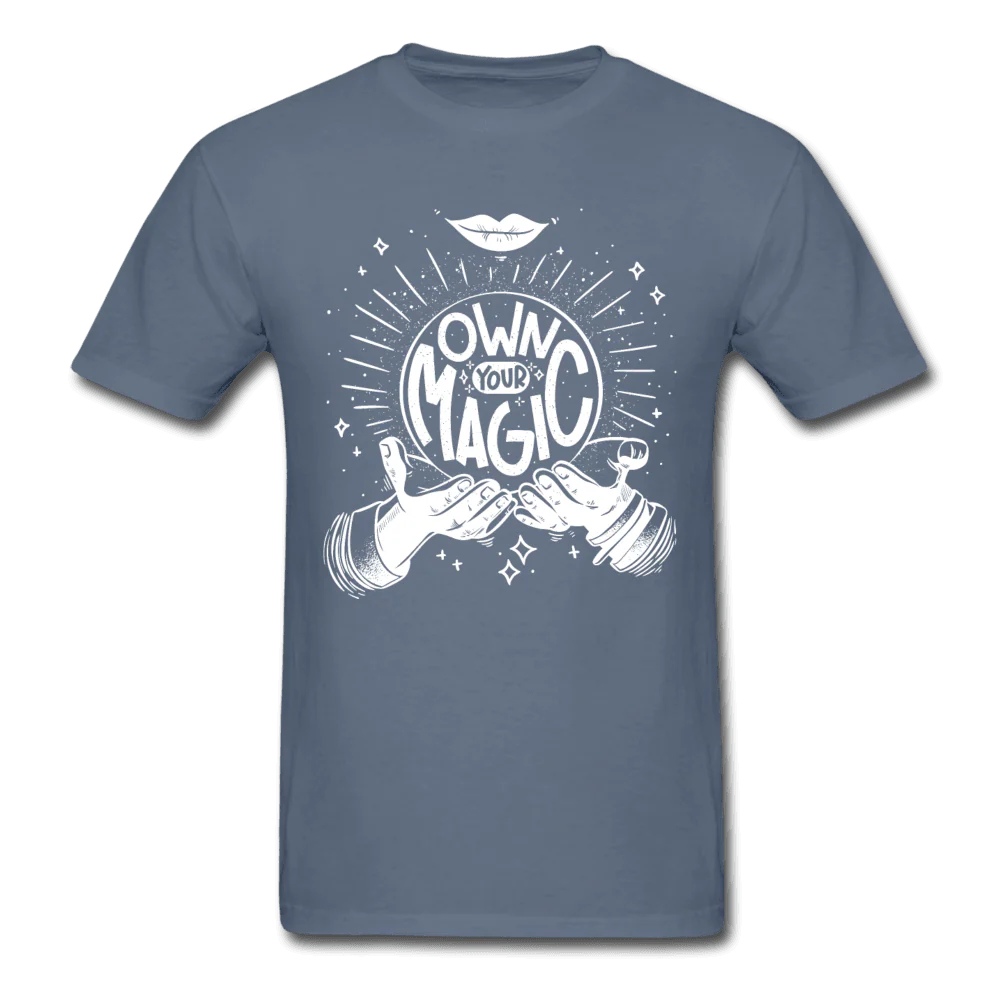 Own Your Magic Crystal Ball Unisex T-Shirt - Image 4