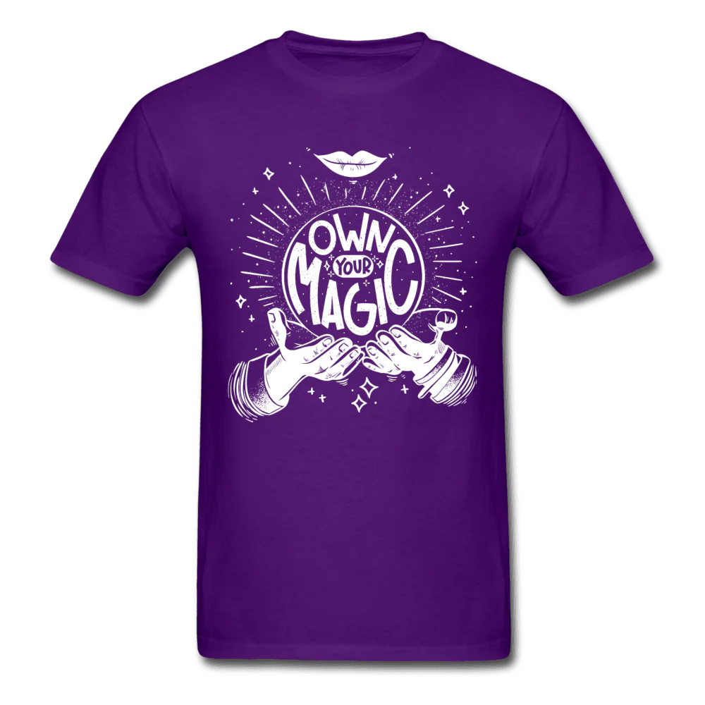 Own Your Magic Crystal Ball Unisex T-Shirt - Image 5