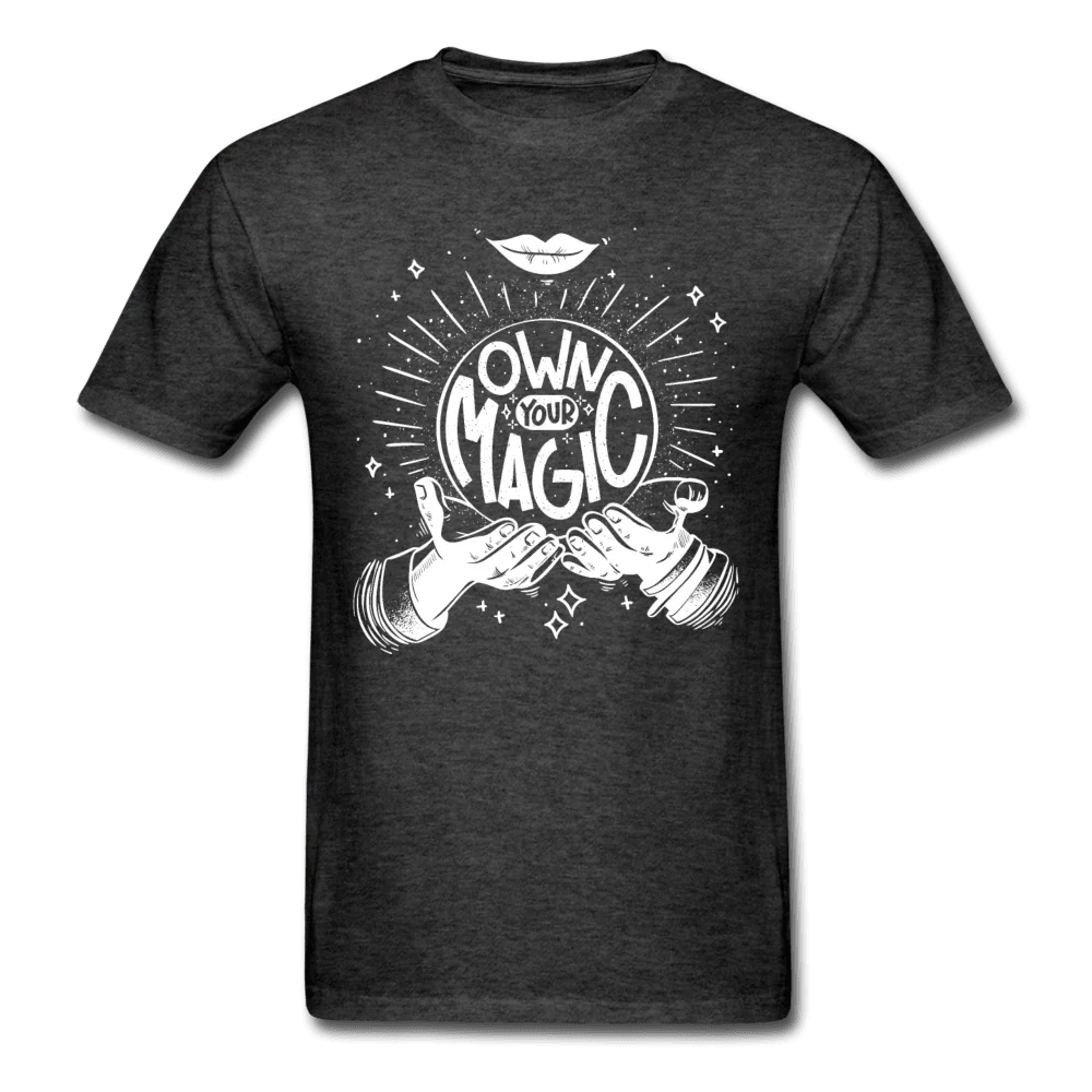 Own Your Magic Crystal Ball Unisex T-Shirt - Image 6