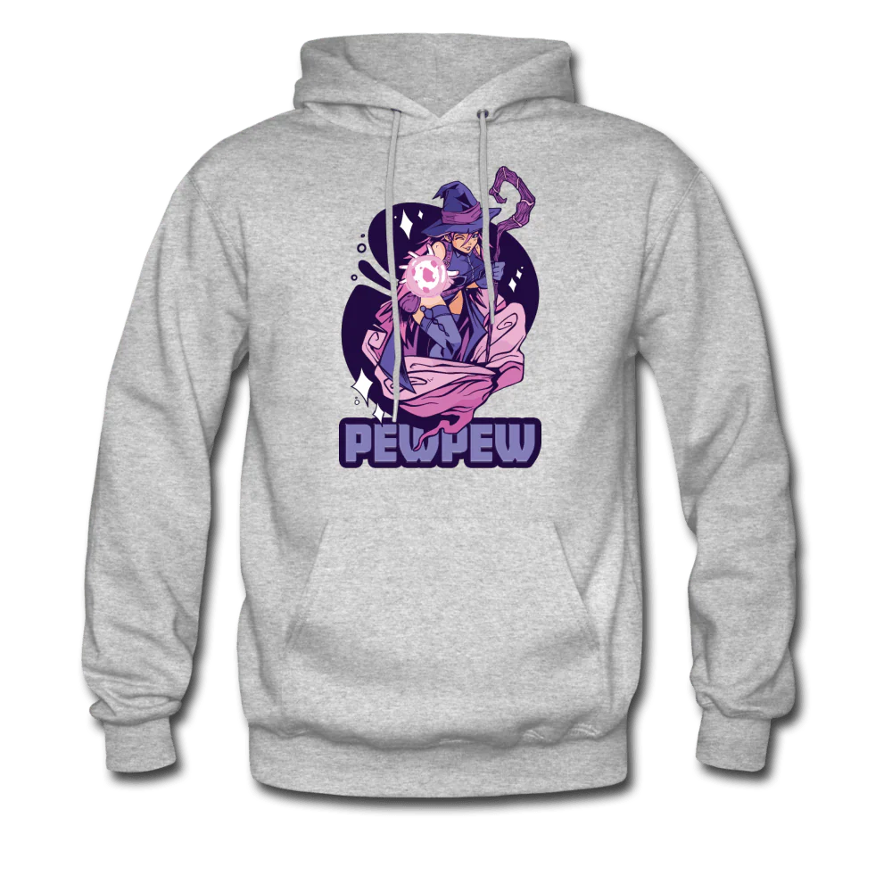 Pew Pew Magical Witch Hoodie - Image 3
