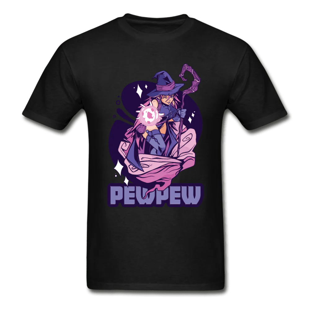Pew Pew Magical Witch Ultra Cotton T-Shirt - Image 6