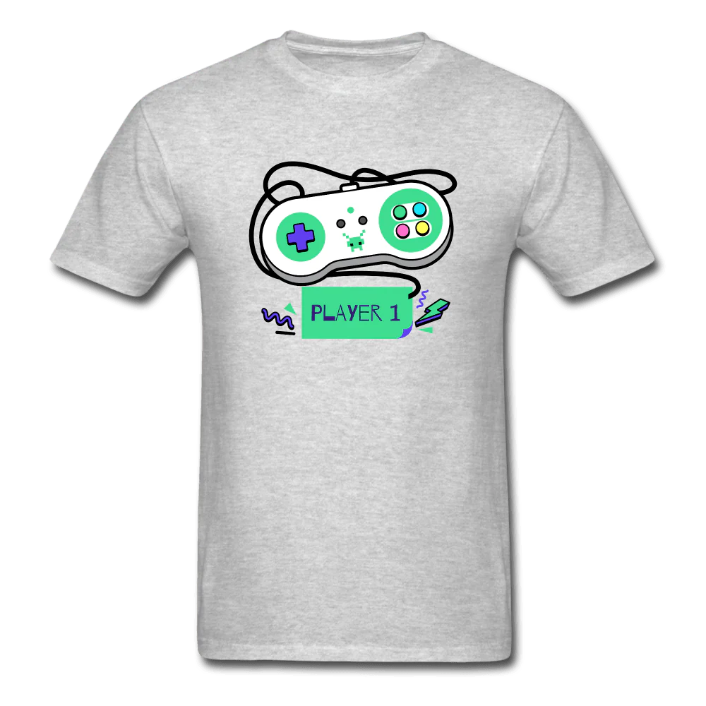 Player 1 Controller Gamer Shirt - Image 3