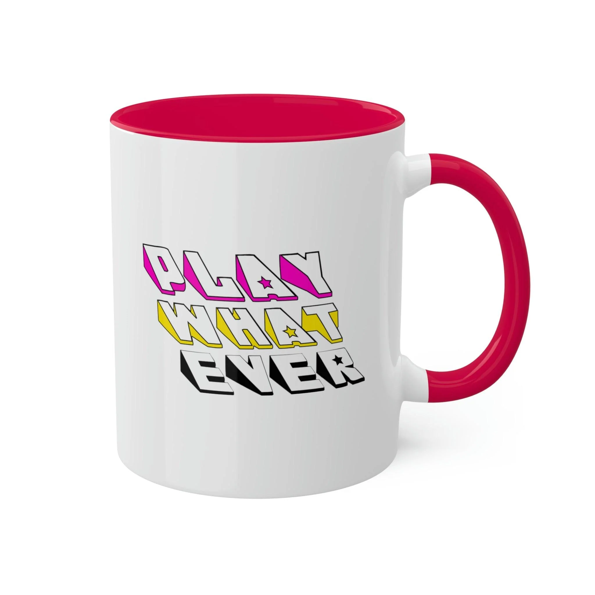 PlayWhatever Colorful 11oz Mug - Image 3