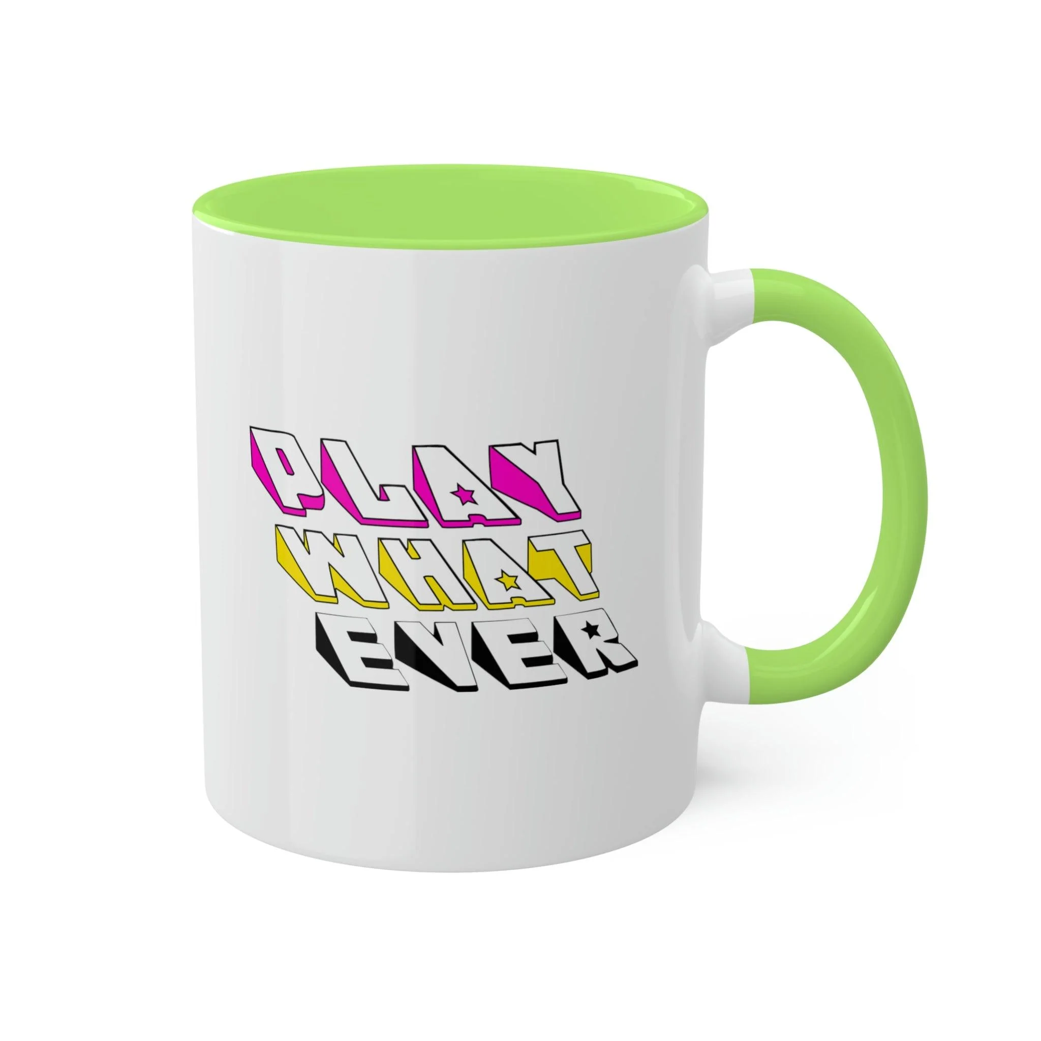 PlayWhatever Colorful 11oz Mug - Image 7