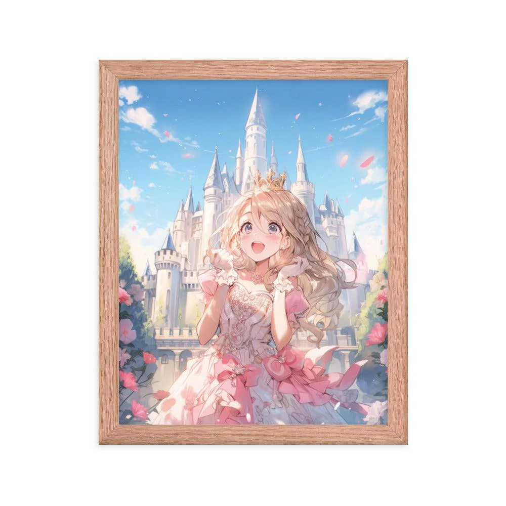 Princess Song in the Garden Anime Poster with Frame - Image 10