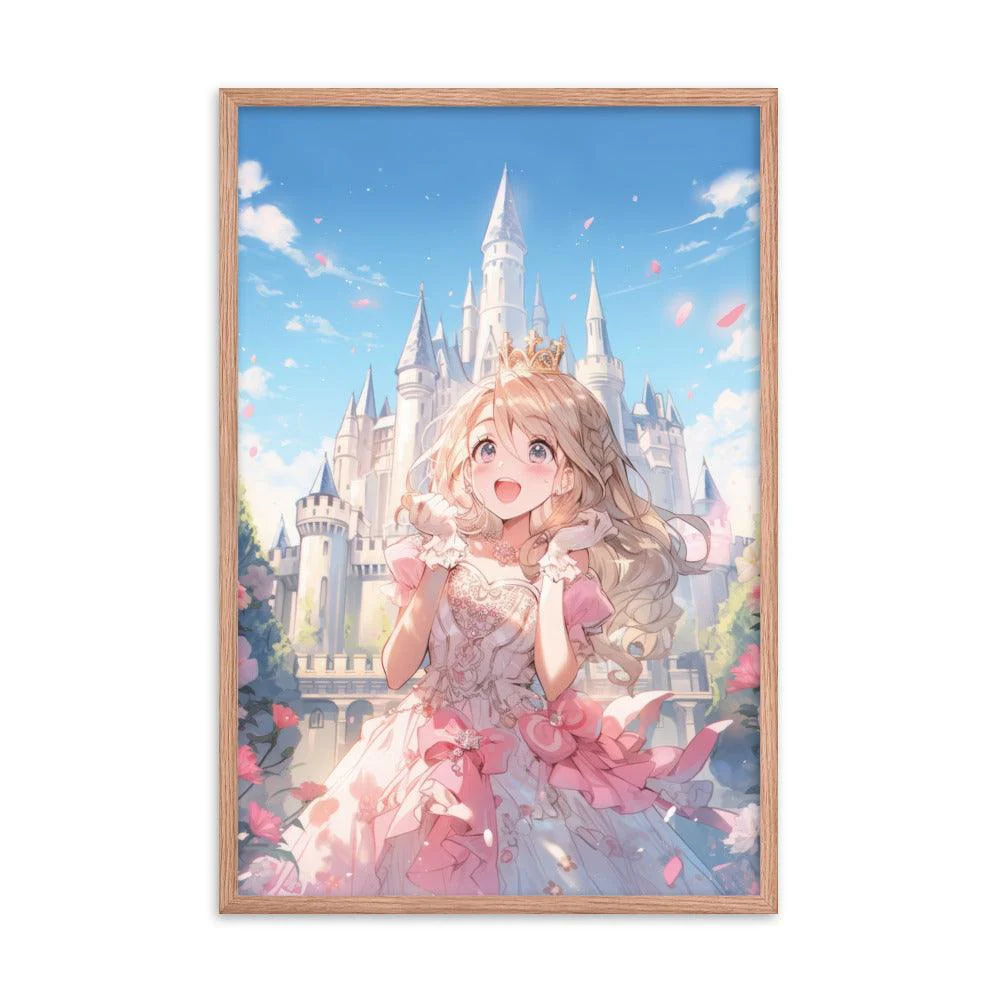 Princess Song in the Garden Anime Poster with Frame - Image 15
