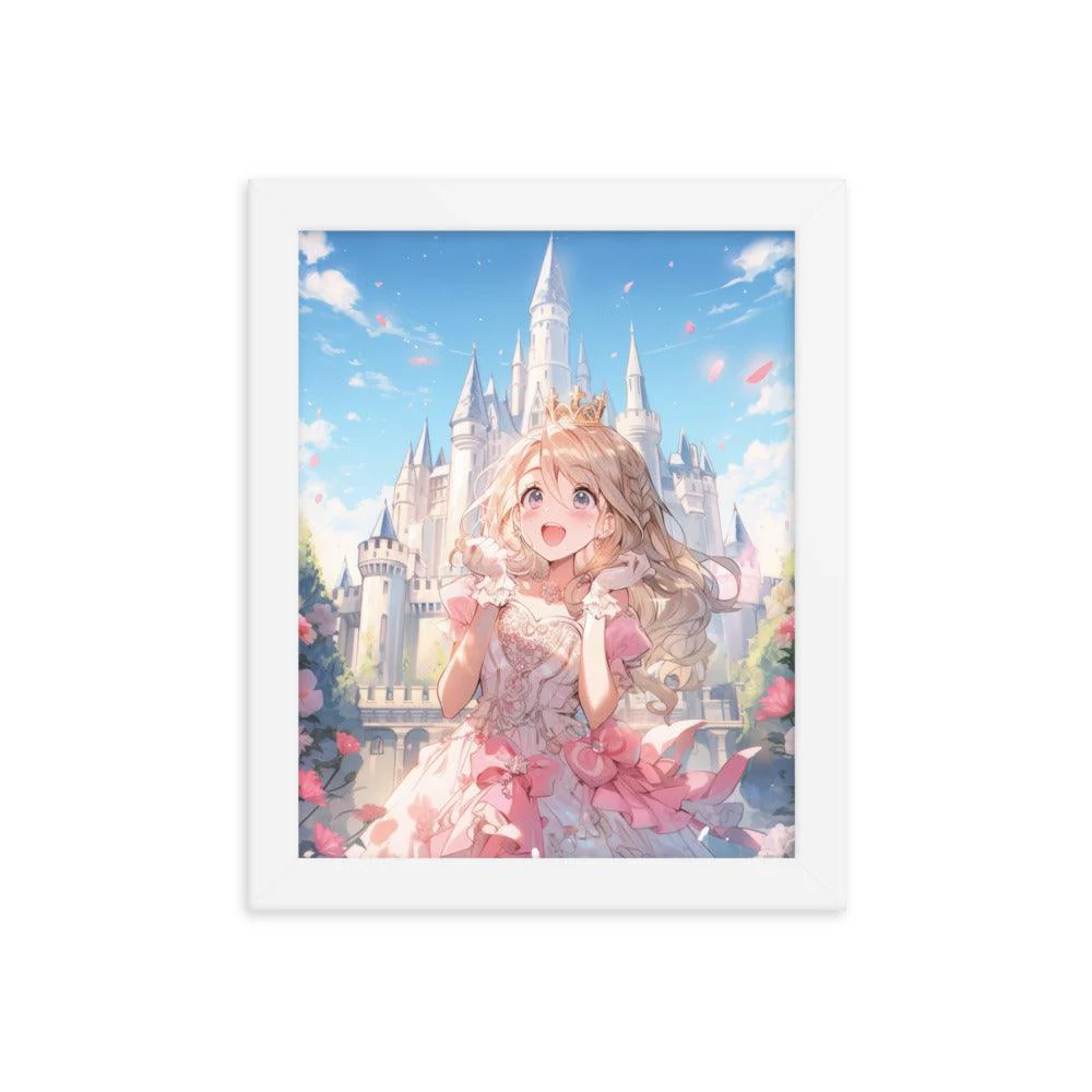 Princess Song in the Garden Anime Poster with Frame - Image 16