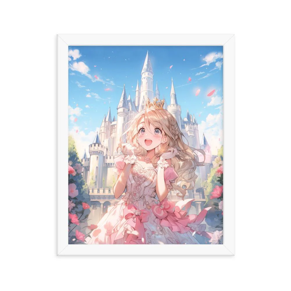 Princess Song in the Garden Anime Poster with Frame - Image 17