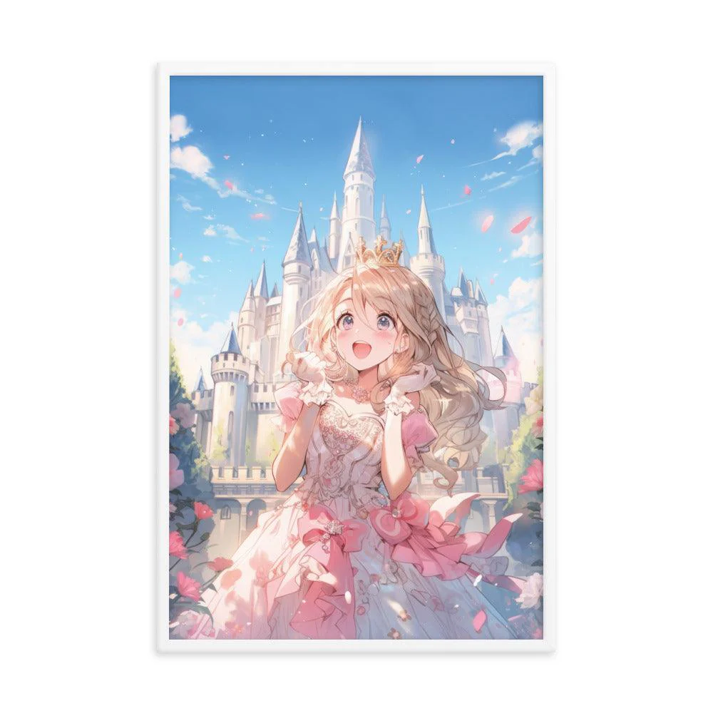 Princess Song in the Garden Anime Poster with Frame - Image 21