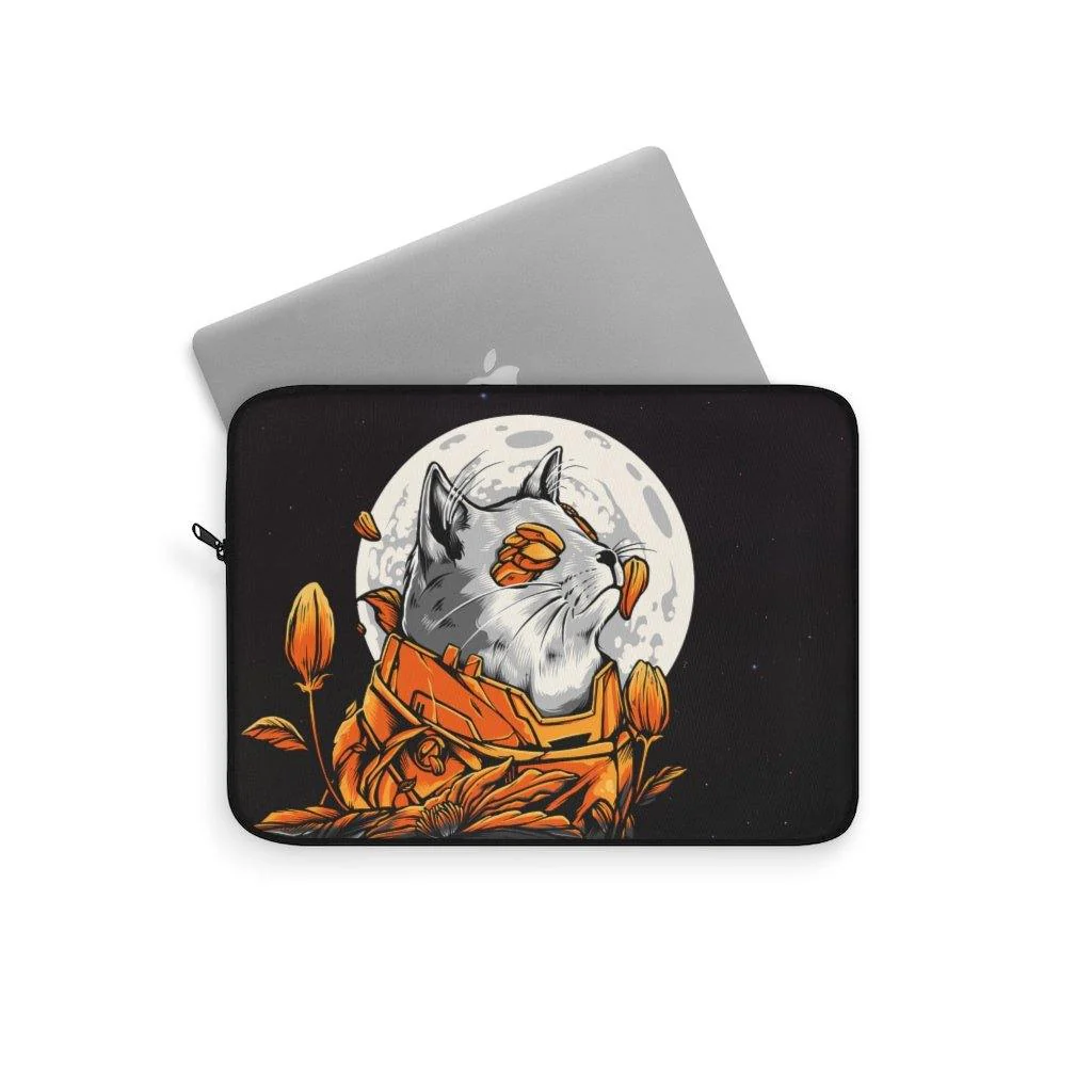 Proud Space Cat Astronaut Laptop Sleeve - Image 5