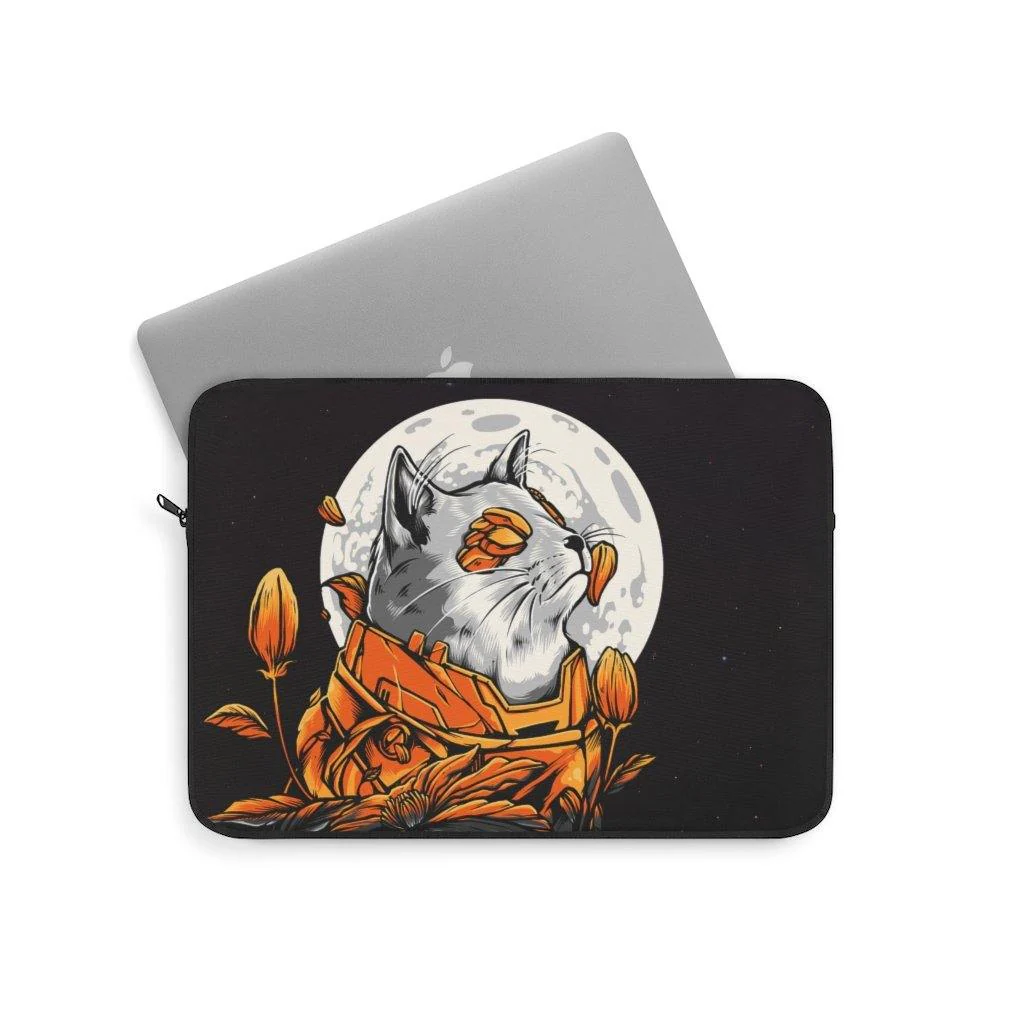 Proud Space Cat Astronaut Laptop Sleeve - Image 8