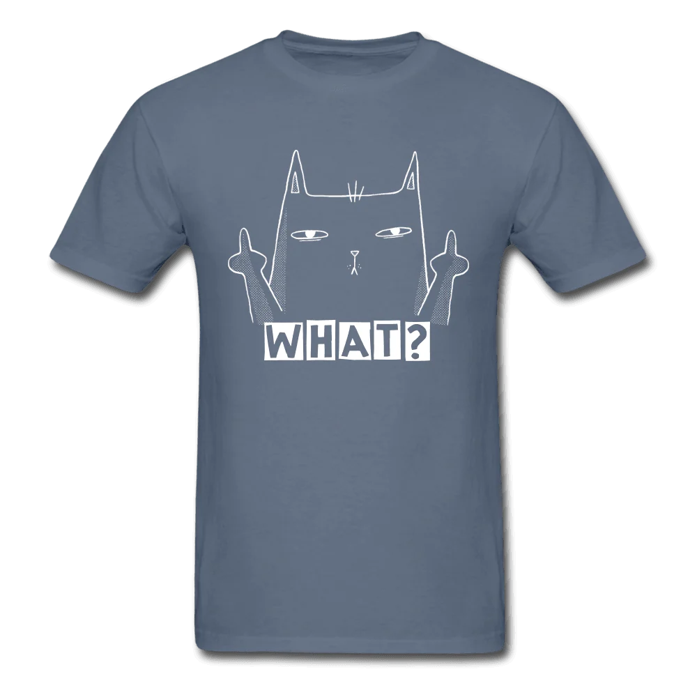 Sassy Cat WHAT? Unisex T-Shirt - Image 3