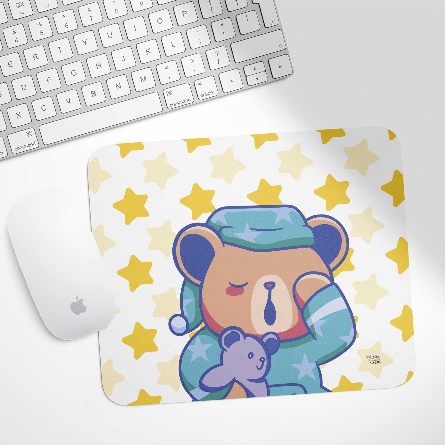 Sleepy Time Teddy Bear Mouse Pad - Image 2