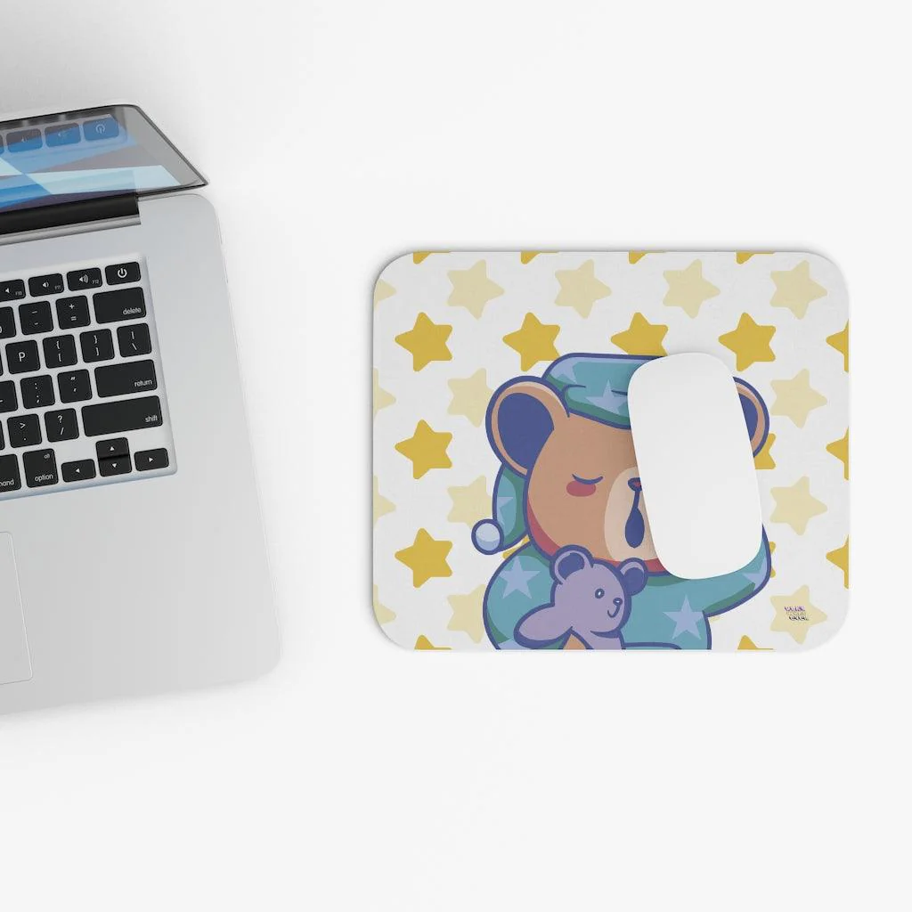 Sleepy Time Teddy Bear Mouse Pad - Image 6