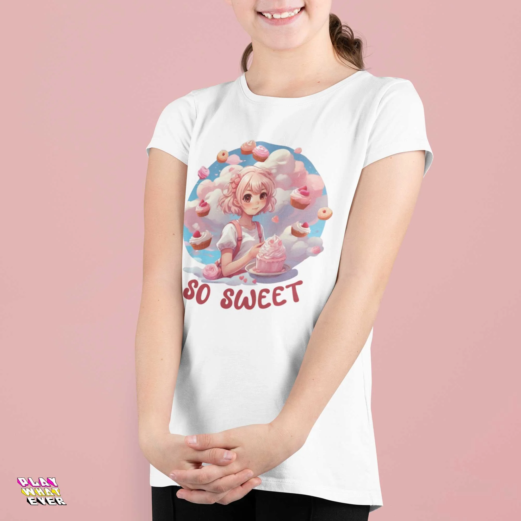 So Sweet Anime Desserts Kids' T-Shirt