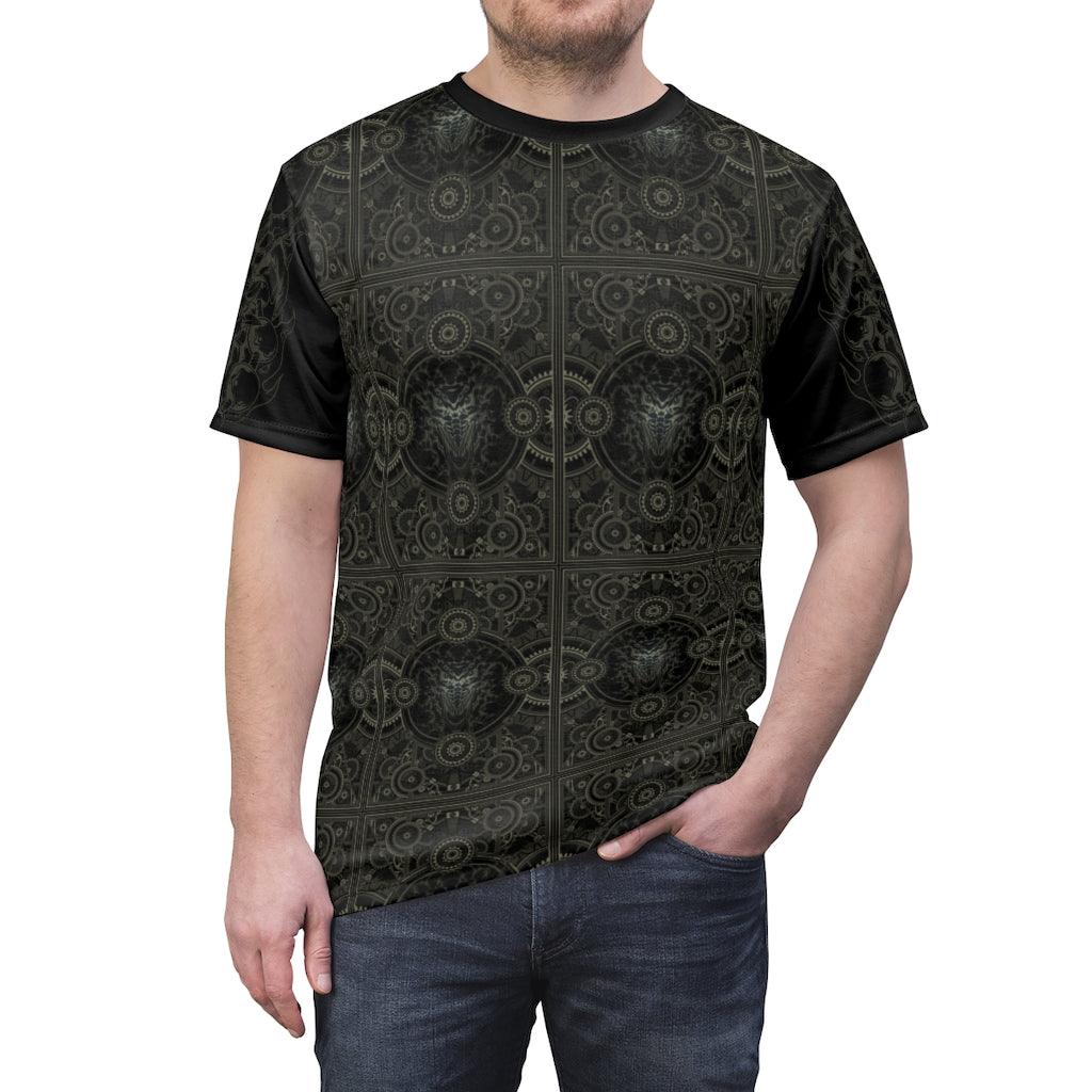 Steampunk Machine Dragon Unisex Shirt - Image 2